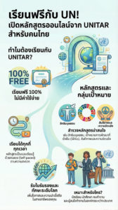 เรียนฟรีกับ UN สำหรับคนไทย (2)