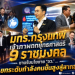 รมว.อว. เปิดงานประชุมยุทธศาสตร์ 9 ราชมงคล ชูแนวคิดยกระดับทักษะขั้นสูงตอบโจทย์ประเทศ