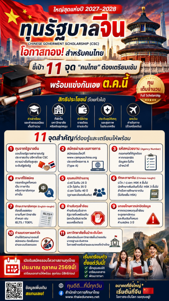 ทุนจีน2027