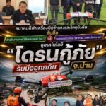 สมาคมกีฬาเครื่องบินจำลองเเละวิทยุบังคับ จับมือ สำนักงานการวิจัยแห่งชาติ (วช.) เเละ กระทรวงการอุดมศึกษา วิทยาศาสตร์ วิจัยและนวัตกรรม (อว.) ชูเทคโนโลยี “โดรนกู้ภัย” รับมืออุทกภัย จ.น่าน
