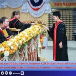 ทูลกระหม่อมหญิงอุบลรัตนราชกัญญา สิริวัฒนาพรรณวดี พระราชทานปริญญาบัตรแก่ผู้สำเร็จการศึกษาจากมหาวิทยาลัยกรุงเทพธนบุรี