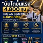 รู้จัก ODOS “บันไดขั้นแรก” 4,800 ทุน ให้เด็ก ม.ต้น เรียนดีมีสิทธิ์ต่อ ม.ปลาย/ปวช. ก่อนลุ้นทุนปริญญาตรี