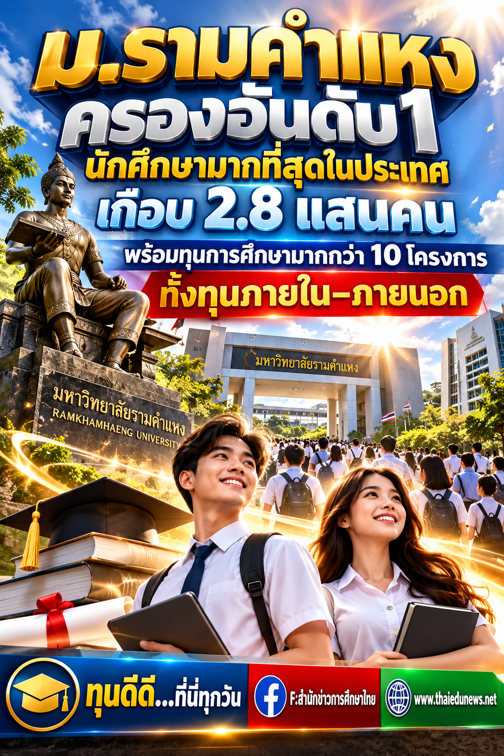 ทุนม.รามคำแหง2569