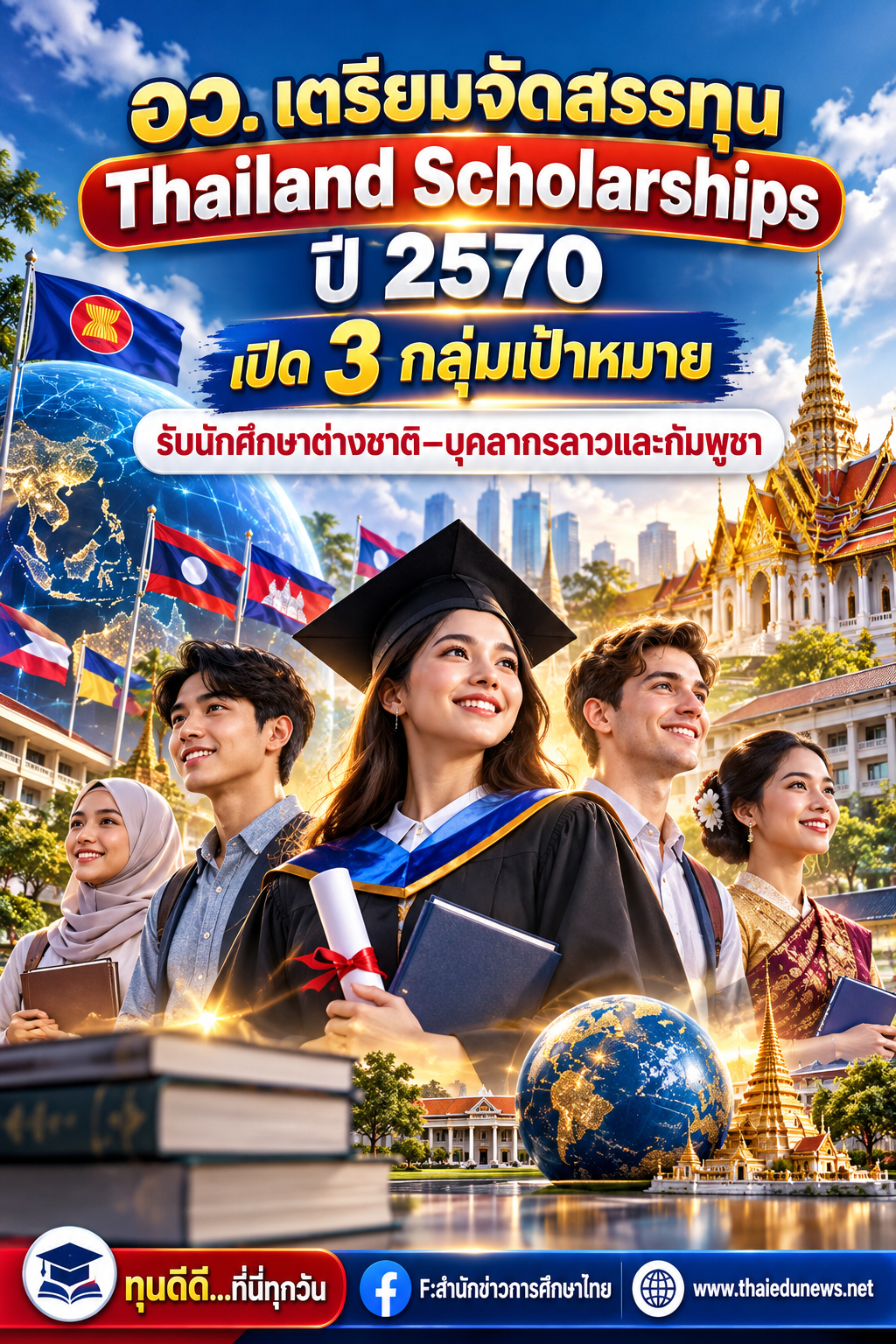 ทุนประเทศไทยให้ต่างชาติ